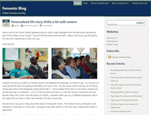 Tablet Screenshot of blog.famento.com